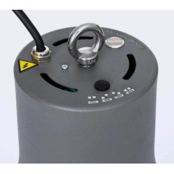 cloche led industrielle, cloche led puissance variable, éclairage industrielle entrepôt ,