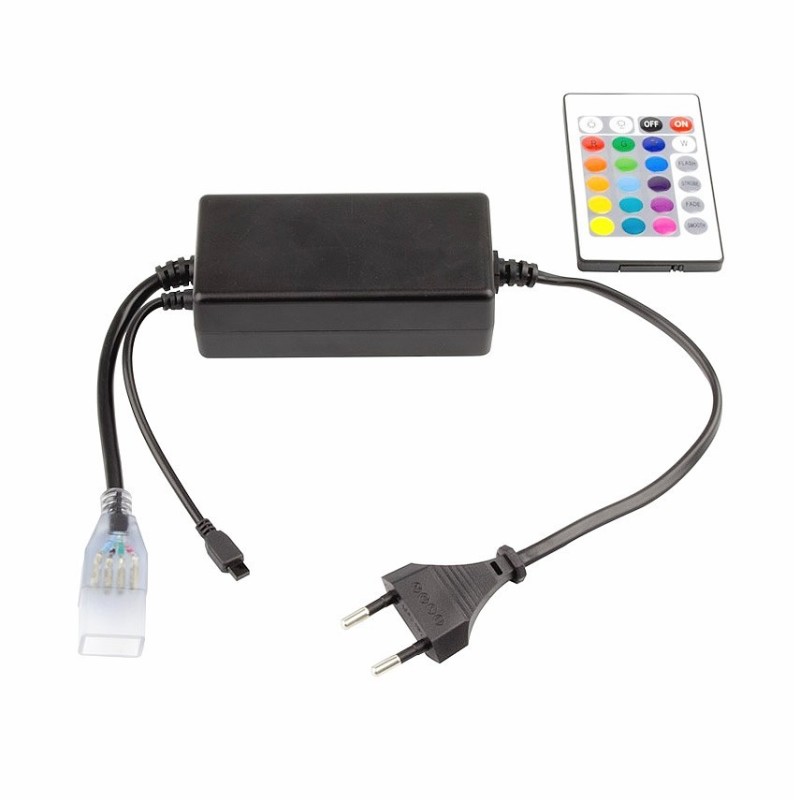 Contrôleur Ruban LED RGB 220V UltraPower - CTL-RGB-220UP-IR-24 Accessoirs bobine LED