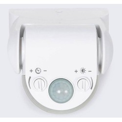 Détecteur de Mouvement PIR 360° Orientable IP65 , détection au passage ,