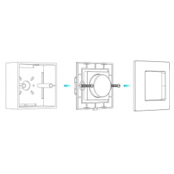 Variateur LED Triac RF Compatible avec Télécommande RF