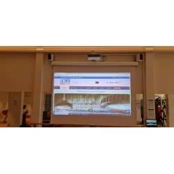Installation vidéoprojecteur dans salle de sport à Paris, installation audiovisuel salle de sport ,