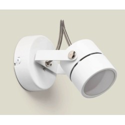 Spot Mural Blanc GU10 Flex Direct , spot mural orientable GU10, spot mural blanc GU10,