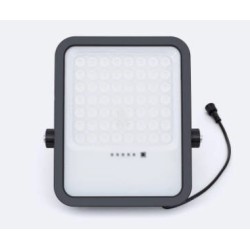 Projecteur Solaire Extérieur LED Nurda 20W 2100 lm IP65 avec Télécommande