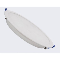 Dalle LED 18W Ronde , panneau led ronde ,dimension de coupe 210 mm , éclairage plafond ,