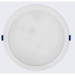 Dalle LED 18W Ronde , panneau led ronde ,dimension de coupe 210 mm , éclairage plafond ,