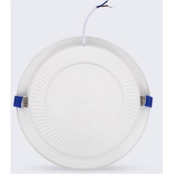 Dalle LED 18W Ronde , panneau led ronde ,dimension de coupe 210 mm , éclairage plafond ,