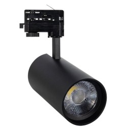 Spot LED sur Rail Triphasé 30W d'Angelo , spot led triphasé CCT , spot led philips 30W cct , eclairage sur rail triphasé ,