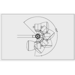 Projecteur LED Enseignes 36W Bras 82cm