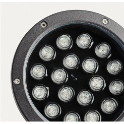spot led RGB , spot jardin , spot piscine rgb ,