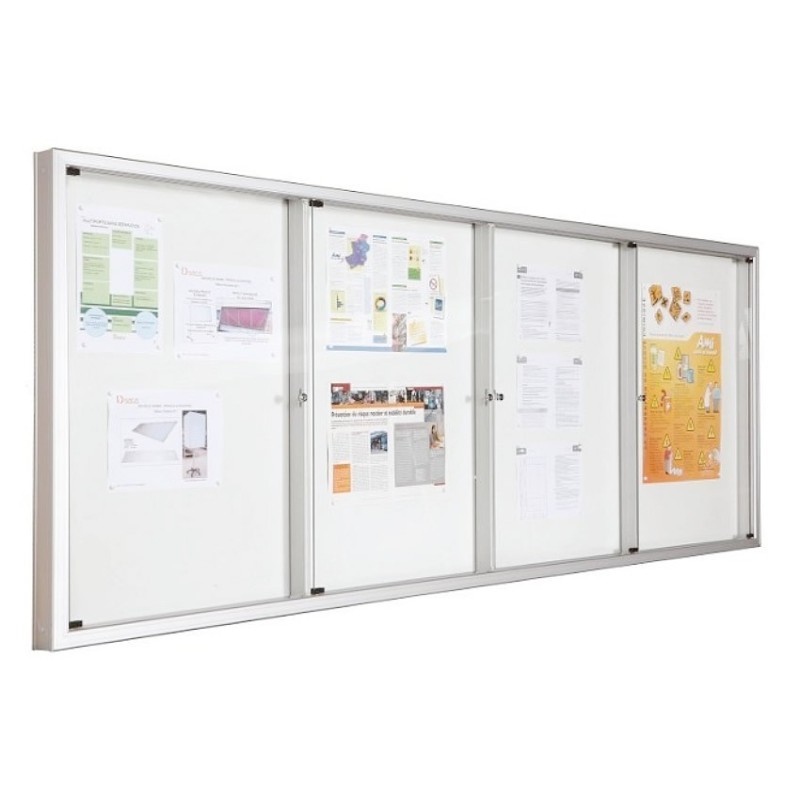 Vitrine d'intérieur Multiportes avec séparation