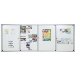 Vitrine d'intérieur Multiportes avec séparation