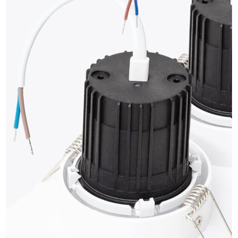 Downlight Carré Inclinable LED 27W Dimmable Coupe 235x75 mm
