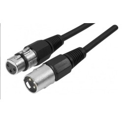 Câble XLR Câble Microphone XLR Mâle vers Femelle 3M