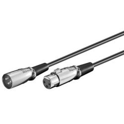 Câble XLR Câble Microphone XLR Mâle vers Femelle 3M