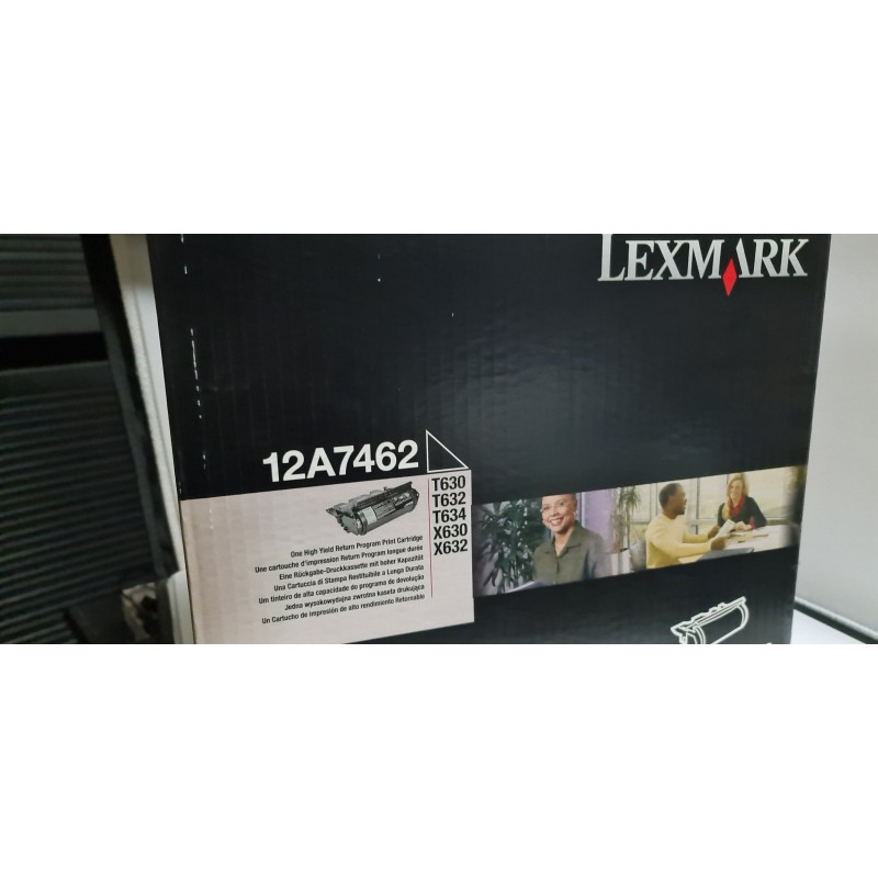 Toner Lexmark 12A7462 BK imprimantes T630 T632 T634 X630 X632, montreuil ,