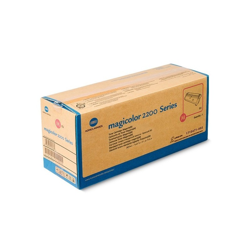 Toner Magenta KONICA MINOLTA 2200 , consommable imprimante laser , 1710471-003 , montreuil ,