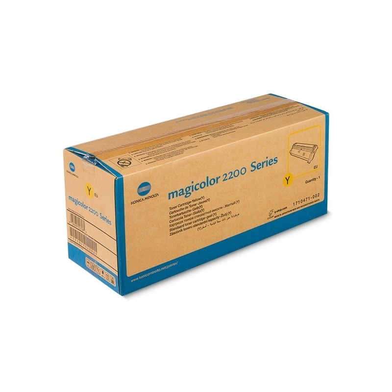 consommable imprimante laser à Montreuil , 1710471-003 , montreuil , 
Toner Jaune KONICA MINOLTA 2200 à Montreuil ,