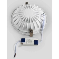 Downlight LED 24W Rond , dimension de coupe Ø200 mm , 
dalle led 24W , eclairage plafond ,