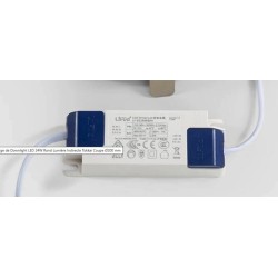 Downlight LED 24W Rond Lumière Indirecte Tokkai Coupe Ø200 mm
