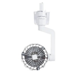 Spot LED Rail Triphasé 30W Dora , éclairage rail triphasé , projecteur rail triphasé , eclairage boutique , spot led magasin ,