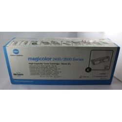 Toner Noire KONICA MINOLTA 2400 2500 , 1710471-004 , toner laser montreuil ,
