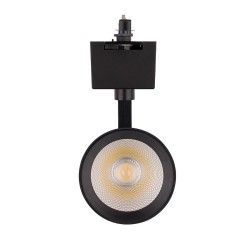 Spot LED 30W Noir pour Rail Triphasé FC-BRTHA-30-NGR Spot LED rail Triphasé