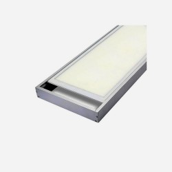 Kit en saillie pour Panneau LED 120x30 , KIT_SUP-12030 Encastrés , Kit en saillie pour panneaux