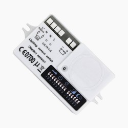 Kit Support + Détecteur de Mouvement + Capteur Crépusculaire pour Cloche LED UFO SAMSUNG, HE et SQ .
KT-BSSNSMVCR-HE