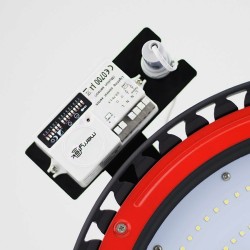 Kit Support + Détecteur de Mouvement + Capteur Crépusculaire pour Cloche LED UFO SAMSUNG, HE et SQ .
KT-BSSNSMVCR-HE
