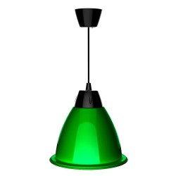 Cloche LED Bleu Alabama 35W CMP-ABM-BL-35 Lampes suspendue design