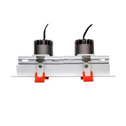 Spot LED Madison Orientable CREE-COB 2x10W blanc FMLD-CC-2X10 Spot LED orientable